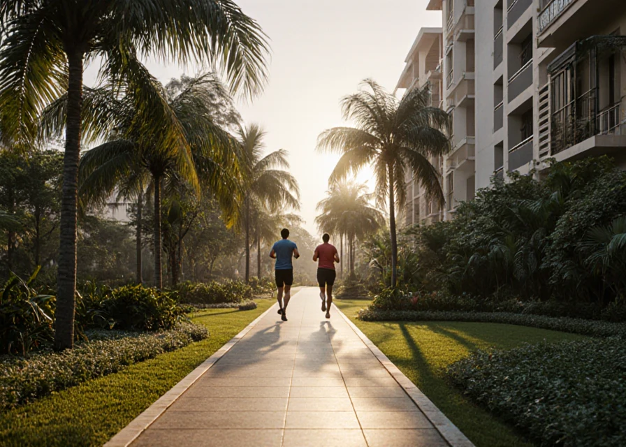 Mayfair Aangan - Jogging Track
